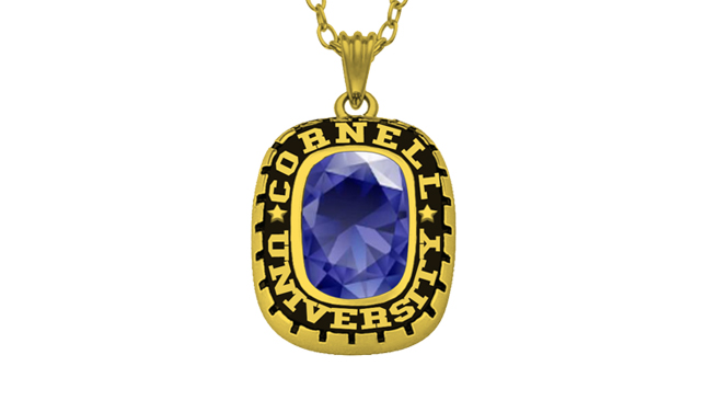 Elegant Cushion Class Pendant with Center Stone